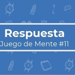Resolución juego de mente 11