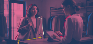 Cliente consternada porque quien atiende en un comercio no la saluda, problemas de atención al cliente y calidad de servicio.