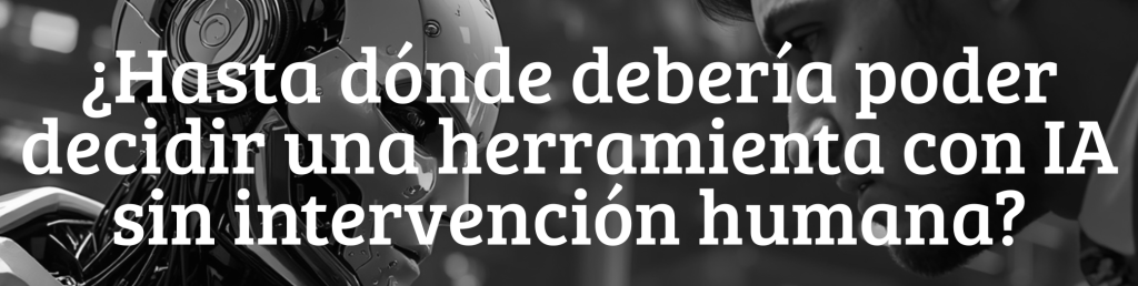 una IA hablando con un humano