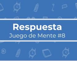 Respuesta juego de mente 8