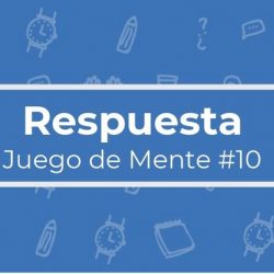 Resolución Juego de Mente #10: Anillos eslabonados